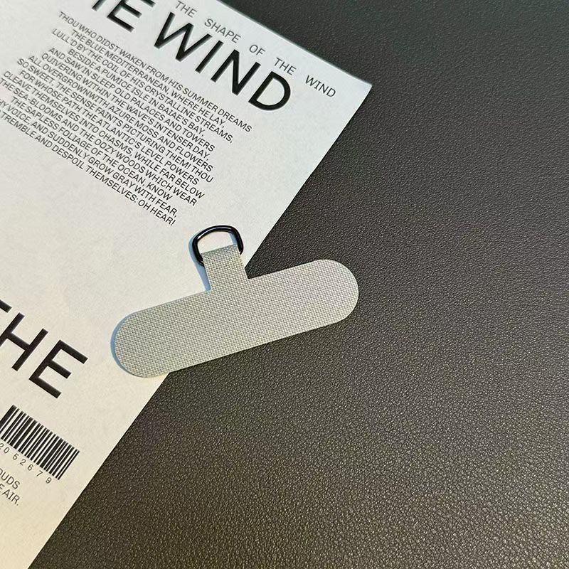 Teléfono móvil cuerdas espaciador clip D-buckle tela curada tarjeta fijación colgante de anillo de metal colgante