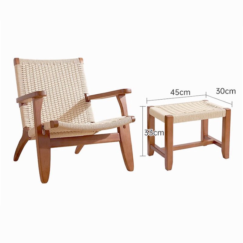 의자+발판(월넛색상)