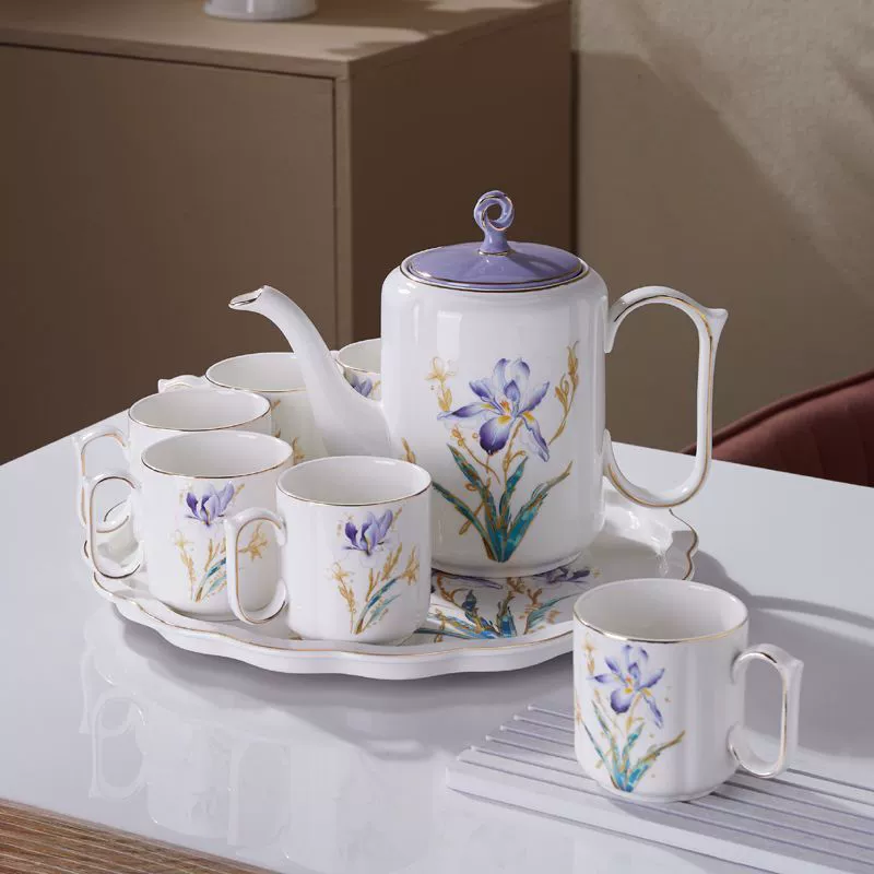 Свадебный подарок молодоженам, новый домашний набор чашек для невесты, чашка для воды, чайный сервиз, чайная чашка, коробка для помолвки