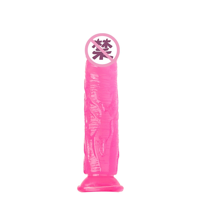 Realistic Transparent Dildo with Suction Base, Multiple Sizes (Ø 2–5 cm, 10–23.5 cm)