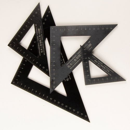 Bakelite marking tool 90 degree right angle measuring instrument woodworking special angle ruler wholesale decoration turning ruler right angle ruler