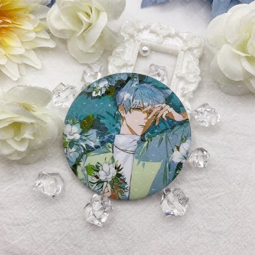 Love of Light and Night Game Peripherals Qi Sili Fan Badge Baji Peripheral Brooch Tinplate Star Fantasy Brooch