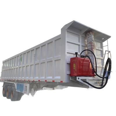 and Gravel Transport Trailer, Ağır yük qoşquları