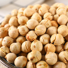Xinjiang Crispy Chickpeas 500g/bag, Dry Roasted Original Baked Ready-to-Eat Additive-Free Oil-Free Healthy Grain Snack