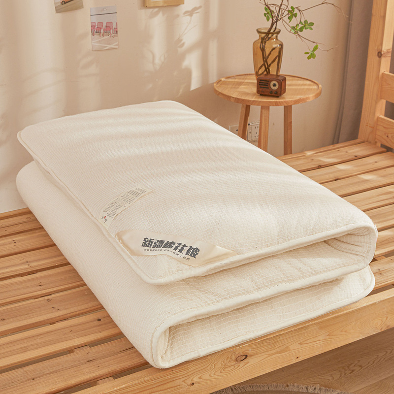 2026 New Model 100% Xinjiang Cotton Mattress Topper for Student Dormitories and Kindergarten Tatami Cotton Mattress Wholesale