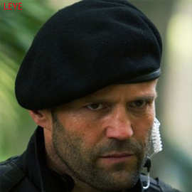 纯羊毛军贝雷帽硬汉敢死队100%纯羊毛贝雷帽