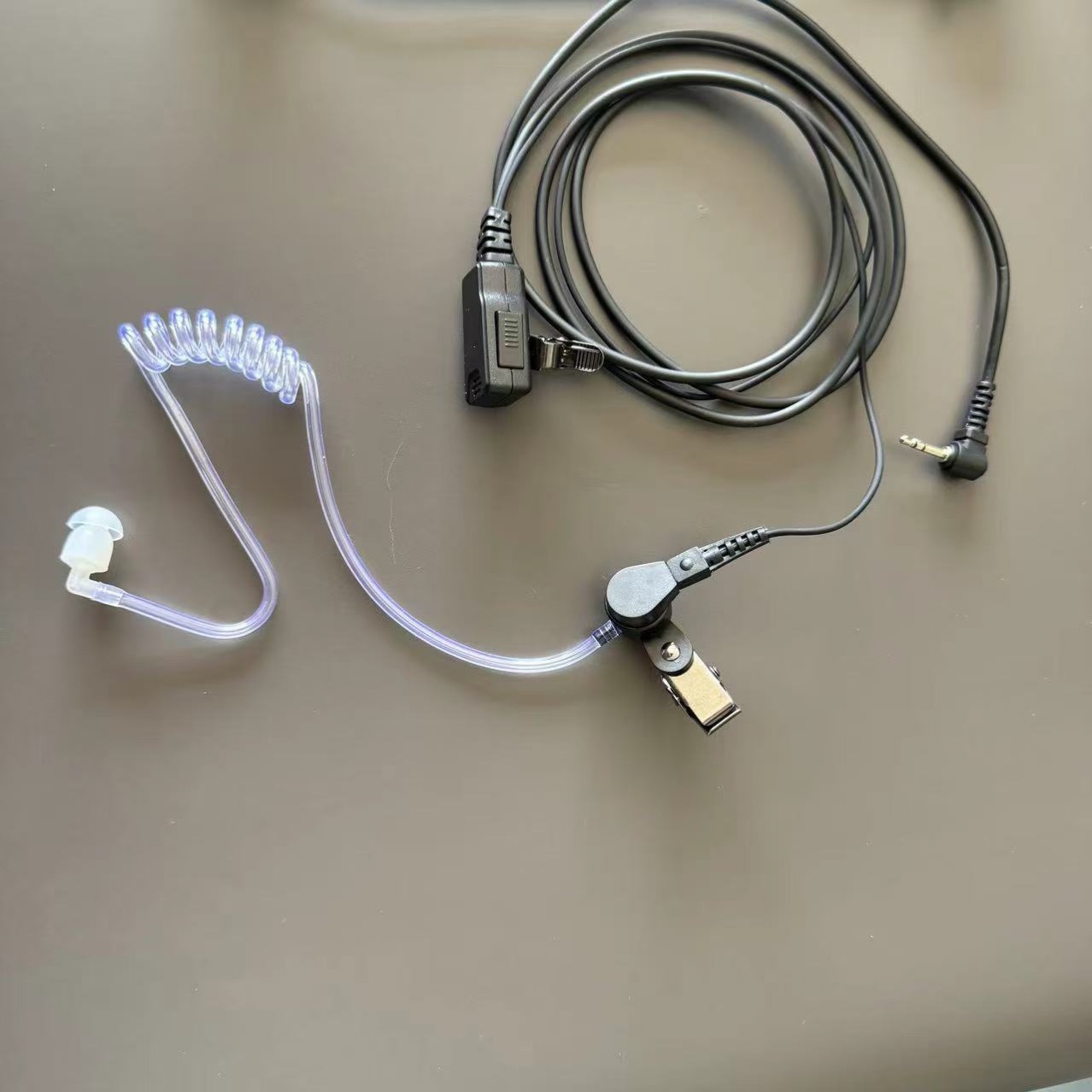 对讲机耳麦 兼容 Motorola  T5000 对讲机空气导管耳机长条 2.5mm