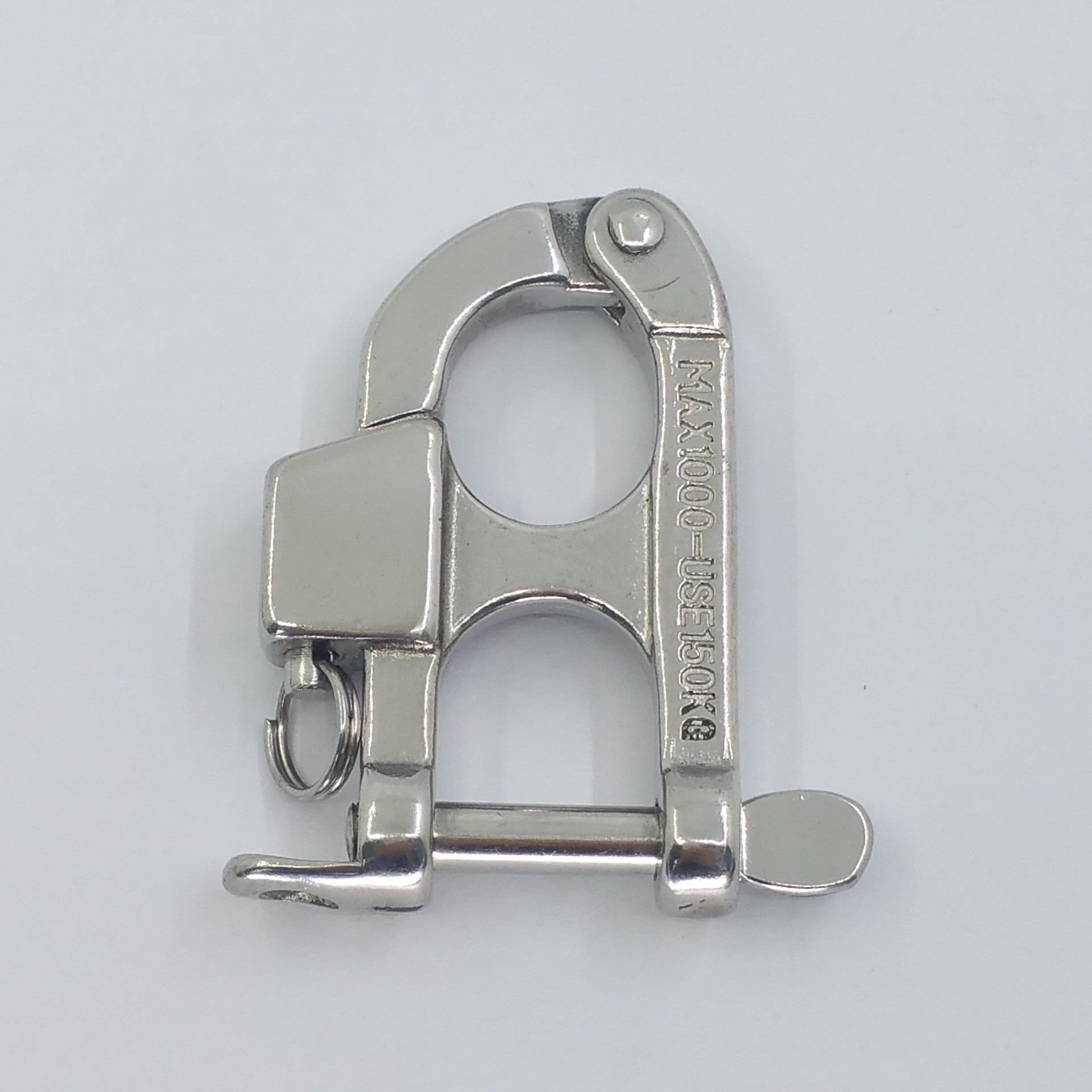 不锈钢豪华游艇配件 充气艇快速释放钩 冲浪钩 镜面抛光船用配件