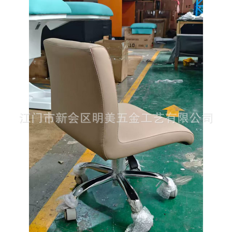 Beauty and Nail Salon Technician Stool, Adjustable Swivel Chair with Backrest, Nurse Chair, Large Work Stool, Manicurist Office Chair with Wheels