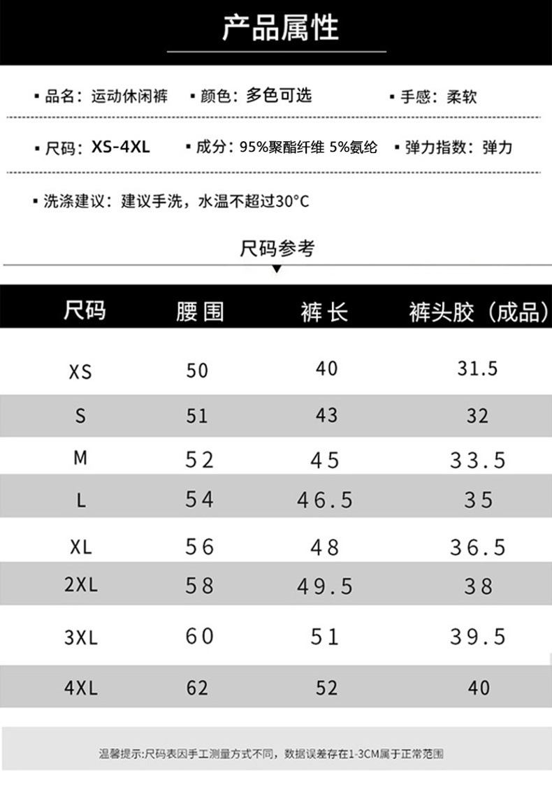 商品详情图_短裤男夏季新款韩版潮流五分裤宽松运动弹力三分裤冰