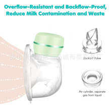 跨境英文 吸奶器电动免手扶母乳全自动穿戴式孕产妇挤拔奶器便携