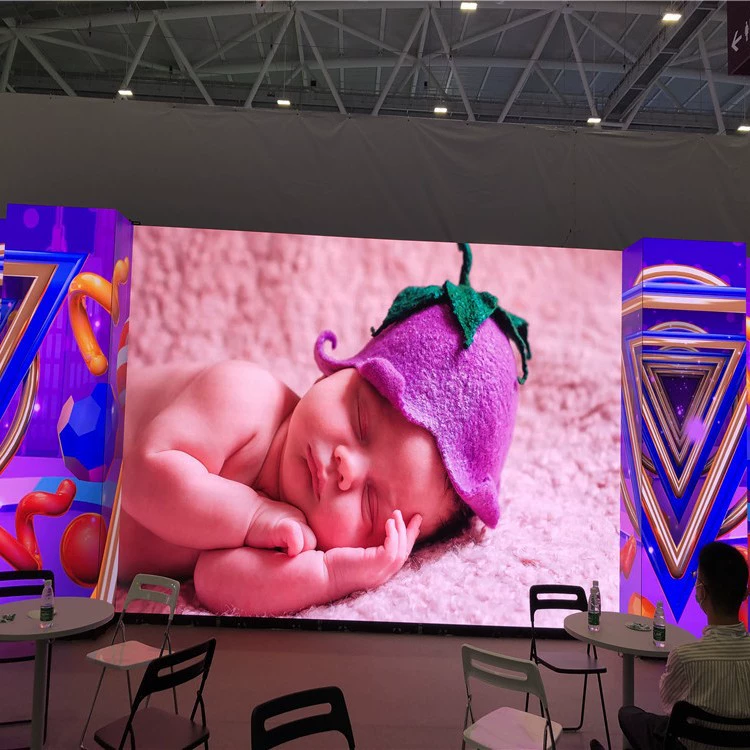 Внутренний LED дисплей малого шага P1.875 высокая четкость LED дисплей P1.875 литой алюминиевый ящик полноцветный LED дисплей