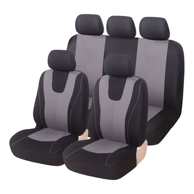 supply fabric all-inclusive seat cover: Universal seat cover - gray-five-seat-general-dimensions