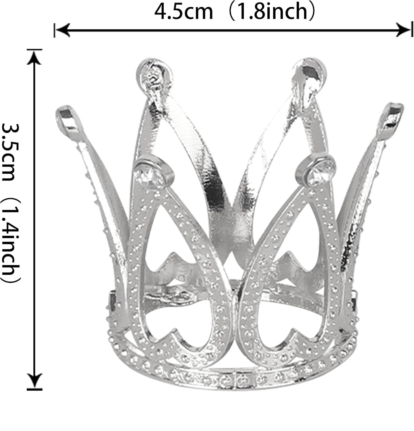 Mini 6 diamantes 01 plata