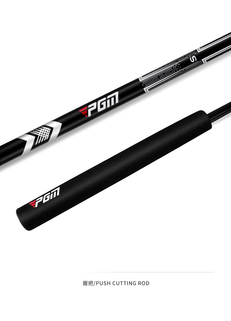 Gậy golf PGM dạng đứng thẳng đánh, trọng tâm thấp, có đường chỉ hướng, chiều dài 34 inch — TUG045-Đen chi tiết 18