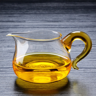 Large Glass Tea Sea Male Cup Household Heat-resistant Tea Divider Tea Ceremony Accessories Thickeneded Fair Cup