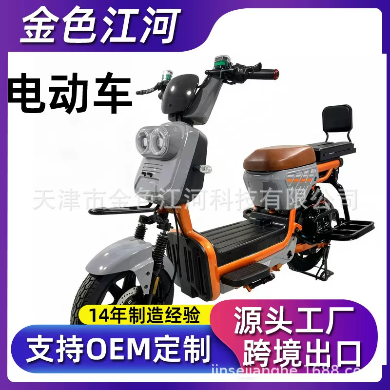 跨境出口源头 俄罗斯 工厂两轮代步 电动车 多功能 电动自行车