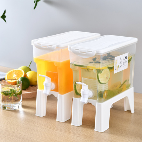 冰箱冷水壶带龙头大容量家庭用水壶夏耐高温茶壶柠檬水冷水壶