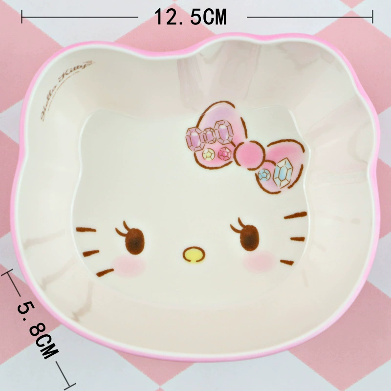 Hello Kitty, hello kitty, sanrio, spoon, tableware for food, children's dinner plate