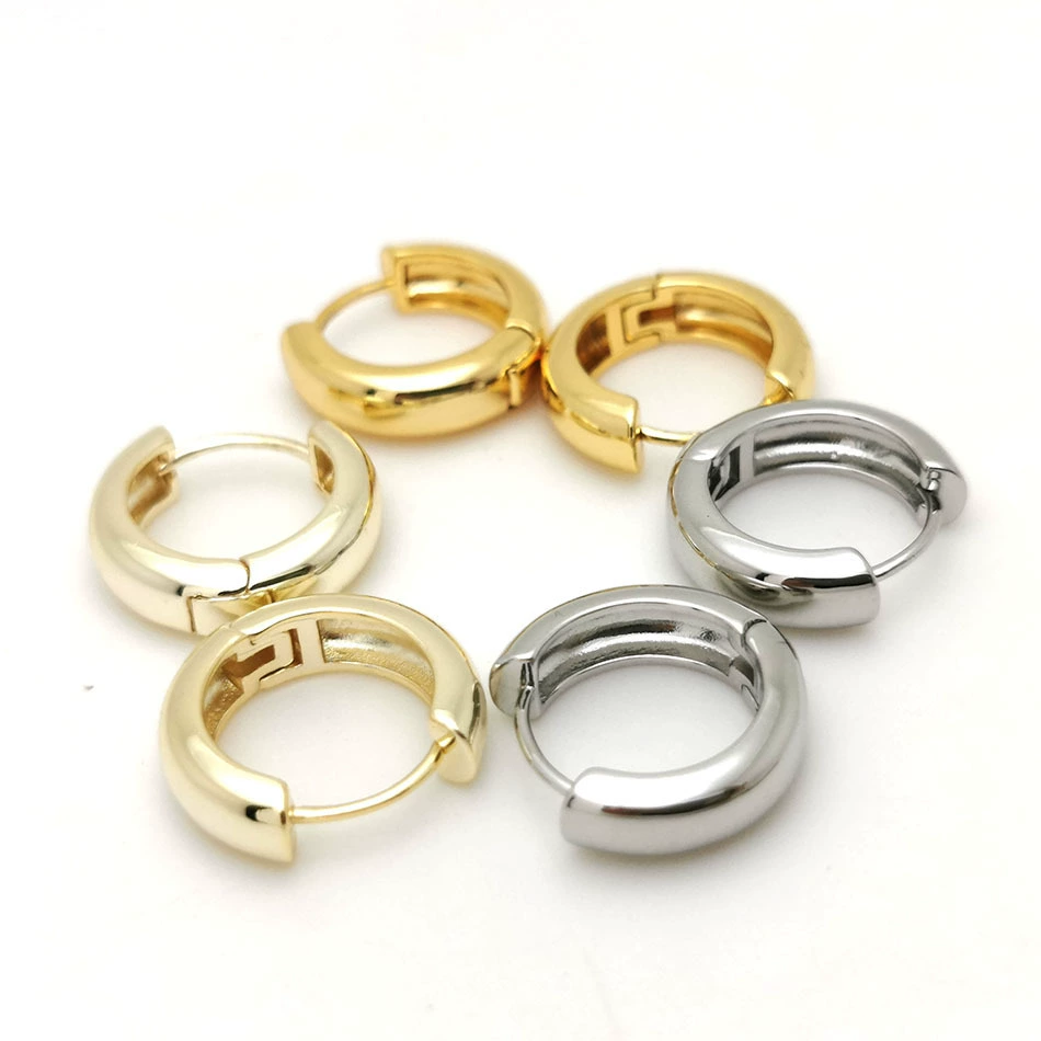 Кривые серьги, аксессуар, серьги-клипсы, 18 карат, 14 карат, золотистый цвет, европейский стиль, оптом