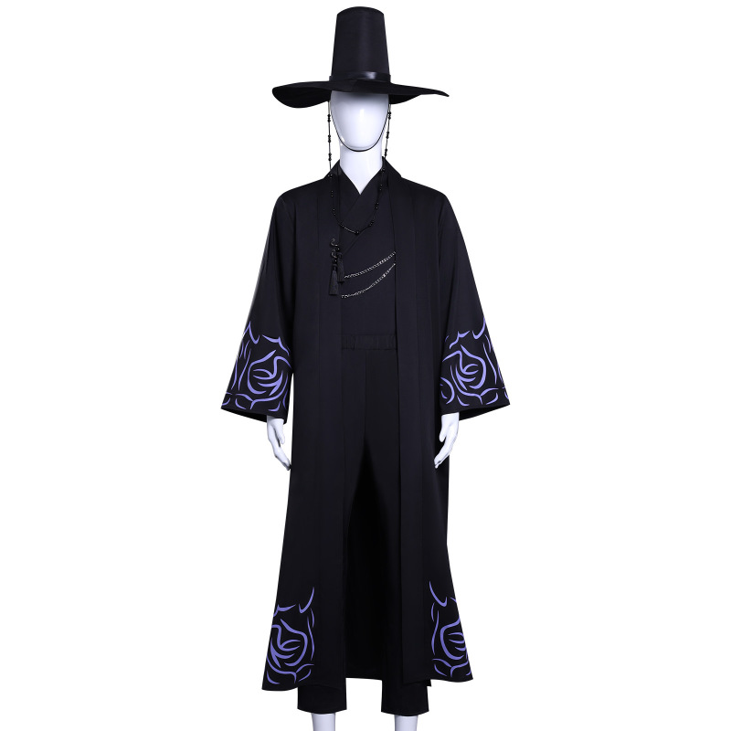 国境を越えた新商品 K-POP 女子グループ K-POP ハンターガールズ コス衣装 悪魔男子グループ メンズ パフォーマンス コスプレ|undefined