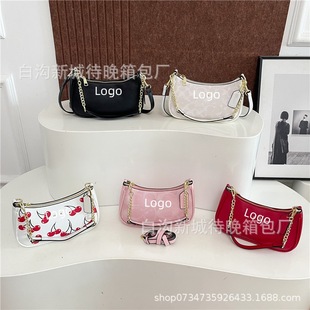 Cross-Border Women's Bag Fashionable Simple Popular Letter Armpit Trendyy 2025 New Texture Single Shoulder Crossbody Bag Bag