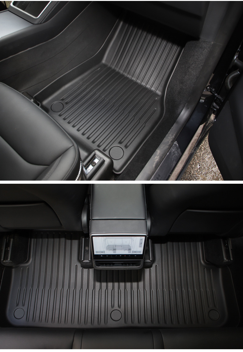 Suitable for 2025 New Version of Tesla Model Y Floor Mats Model 3 Fully Surrounded Replacement Y Carpet Tpe Car Ya