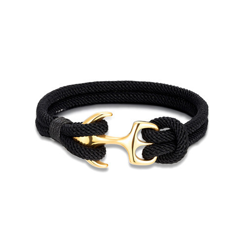 Carnival, Street Occasion Polyester, Titanium Steel Material Hip-Hop Retro Color Block Polyester Titanium Steel Men's Bangle Men Cord & Leather Bracelets
