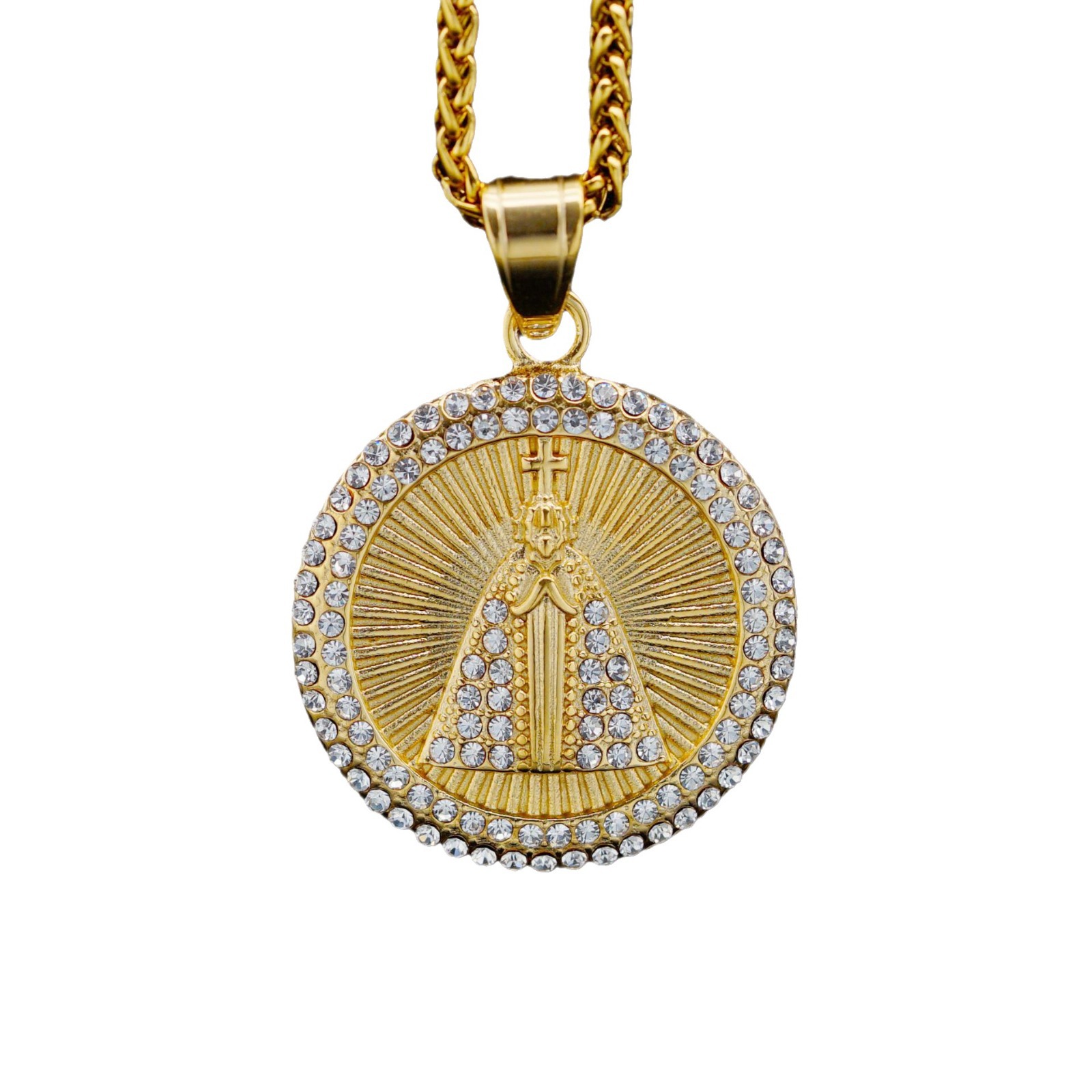 15g Weight Pendant Jewelry Making Type 316 Stainless Steel Chain Material Hip-Hop Vintage Style 316 Stainless Steel  Geometric Men Pendant Necklaces
