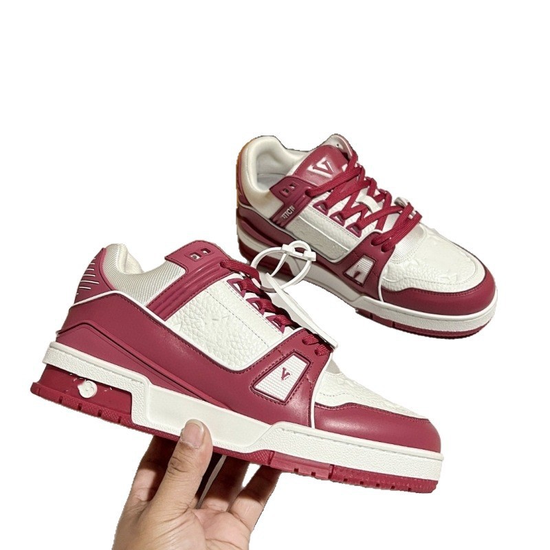 Guangzhou versión superior original puro paquete completo entrenador de asno zapatillas deportivas casuales de cuero para parejas hombres y mujeres skate