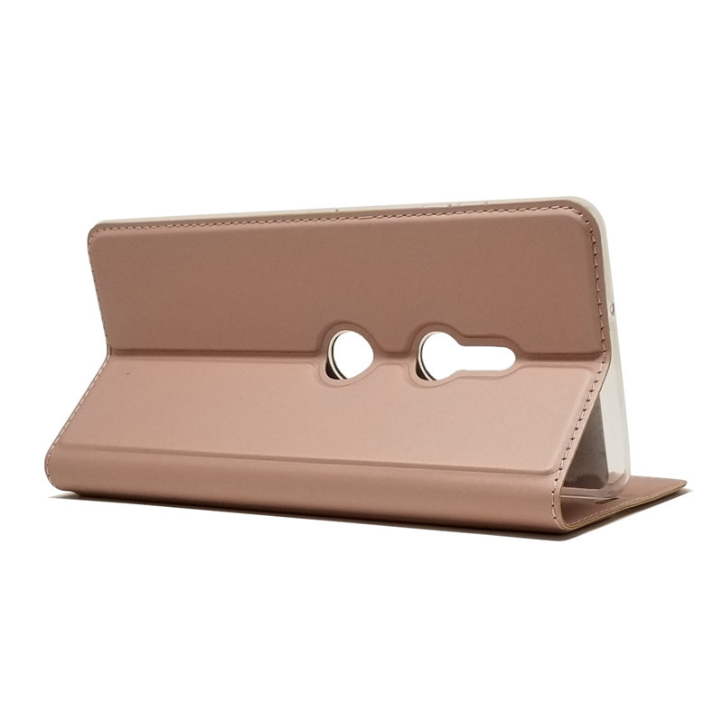 Sony Xperia Leather Flip Case Solid Colour Magnetic Cover_voghion.com