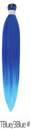 PVC fibra química de baja temperatura fluffy EZ trenza grande trenza fácil trenza image 26