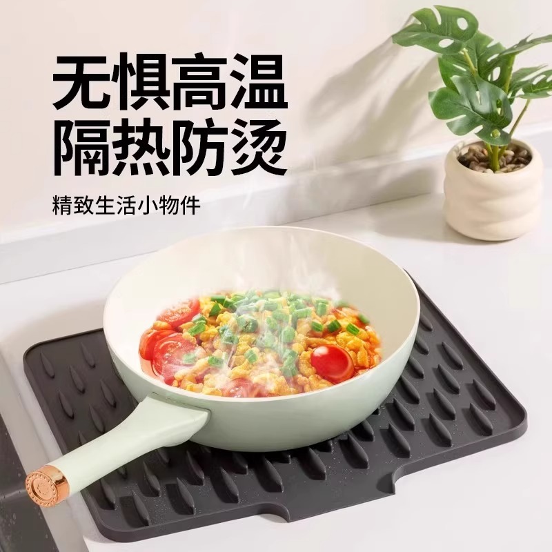 Cocina encimera pendiente fregadero tipo guía cojín multifuncional anti-corrido cojín de amortiguación de corte de verduras grueso
