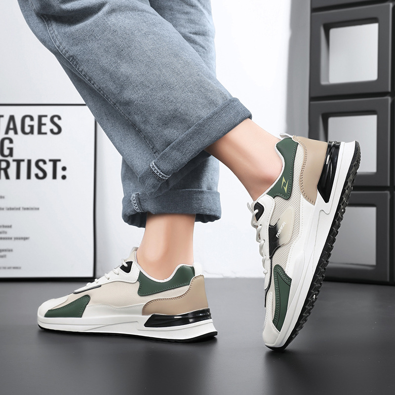 Agag zapatos de hombre primavera 2025 nuevos zapatos de malla transpirables zapatos de papá zapatos deportivos casuales de hombre zapatos de carrera juveniles image 5
