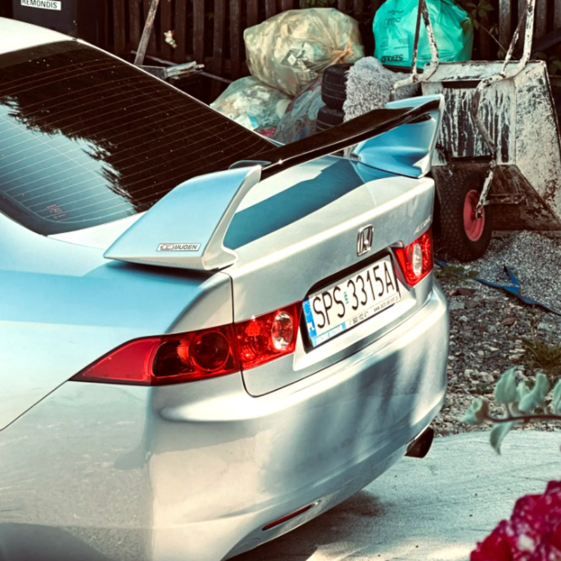 Suitable for 2008-2013 Honda Accord Abs Fd2 Spoiler Accord Car Trunk Lid Rear Spoiler