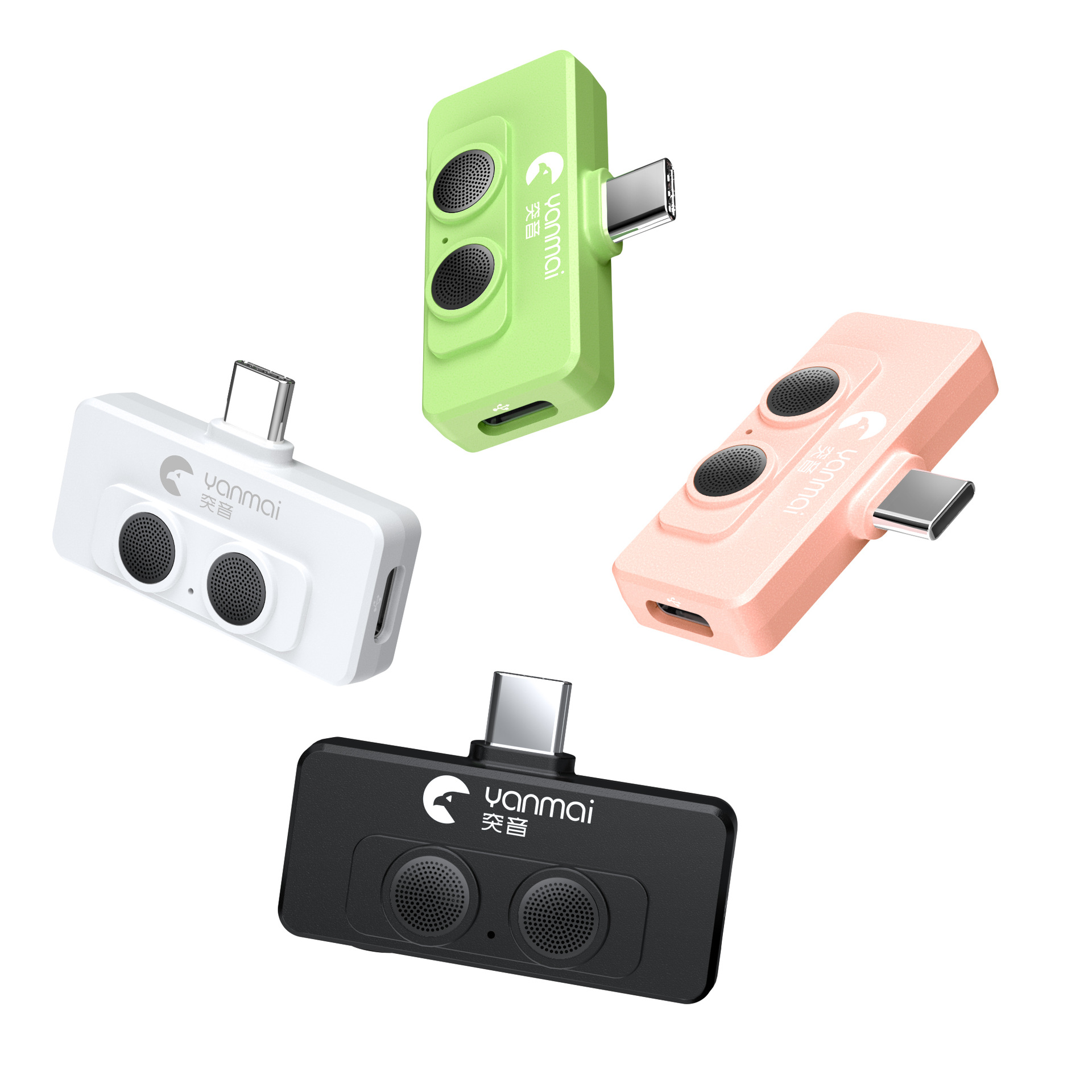 Tuyin R6 Mini Microphone for Mobile Live Streaming, Dedicated for Shooting and Recording, In-Ear Direct Plug-In Smart Microphone