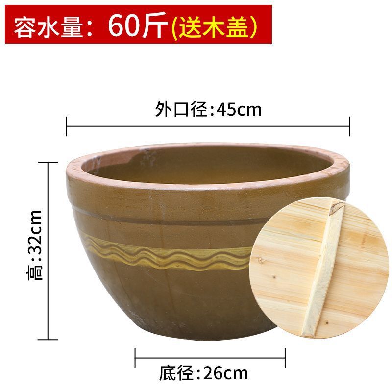米酒罐容器酿酒坛子陶瓷瓦缸老式水缸腌菜家用醪糟甜酒酒酿发酵缸|undefined