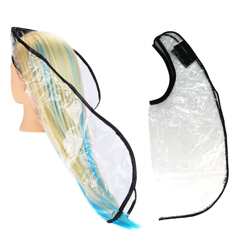 Оптовая продажа защитной воронки для шампуня, шали для окрашивания волос, водонепроницаемой шали для окрашивания волос
