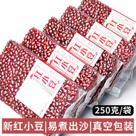 程山口农业新红小豆农家自产五谷杂粮非赤小豆大红豆优质小红豆