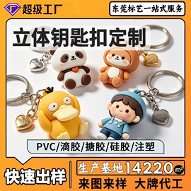 钥匙扣及钥匙扣配件;搪胶公仔;钥匙扣