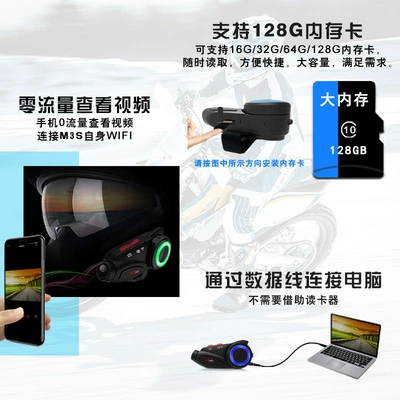 Intercom Helmet with – Motorcycle Helmet Headset