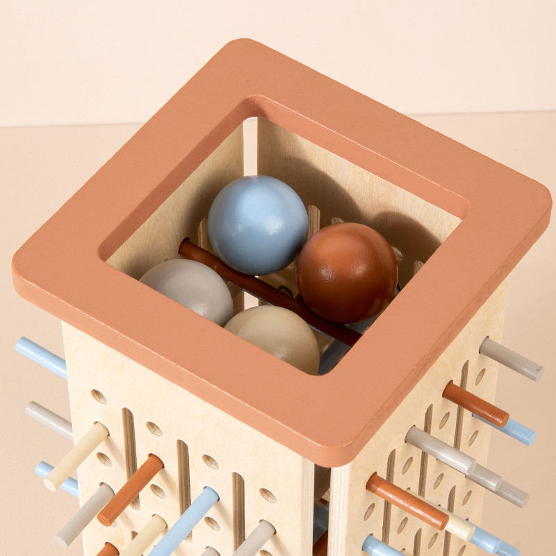 Educación infantil madera 3 - en - 1 juego de palo de dibujo de dados color cognitivo padre-hijo interactivo juego de mesa de puzzle