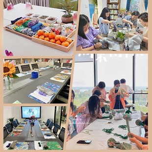 Ai Chui DIY Material Package Handmade Health Massage Hammer Dragon Boat Festival Intangible Cultural Heritage Handmade Mother's Day Event Nurses' Day