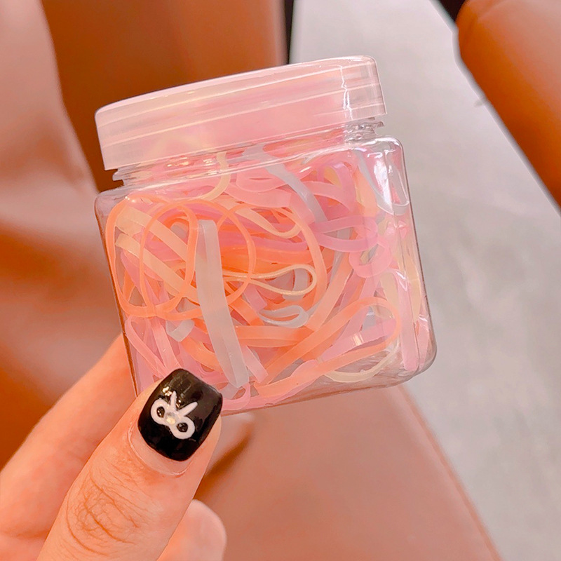 작은 항아리와 큰 젤리 색깔 약 200