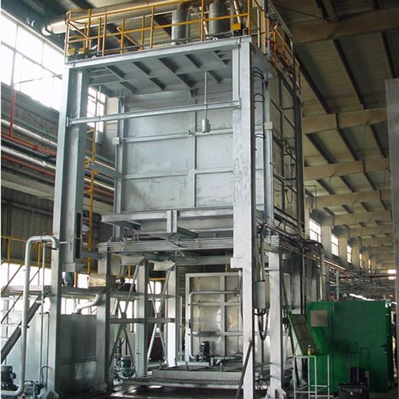 按客户要求制造CL-150-6铝合金立式固溶炉 铝合金锻件固溶淬火炉