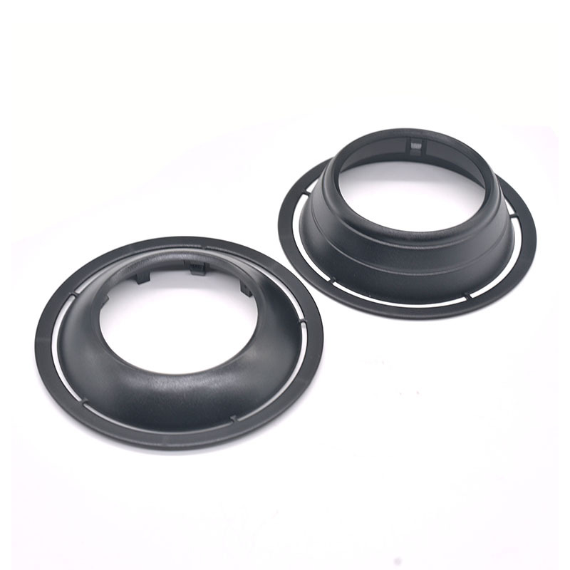 Venta al por mayor nuevo negro E02 cubierta decorativa coche faro modificado 3.0-pulgadas Q5 mar 5LED faro lente capucha