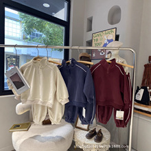 奶萌女童套装90-130码2026春款韩版洋气休闲两件套 小乙9034