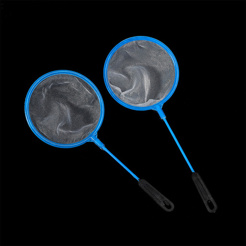 Children's short rod fine mesh fish net, fish tank fish net, fish scoop, small fish net, goldfish and tropical fish fishing net