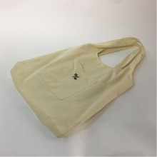 一件起订2025新款全棉背心袋 双层两用多口袋时尚帆布袋 纯棉挎包