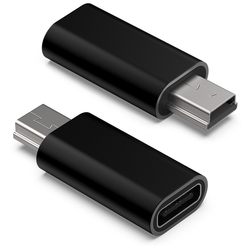Mini Adapter Type-C Female to Miniusb Male Converter Mini to Type-C Data Charging Converter